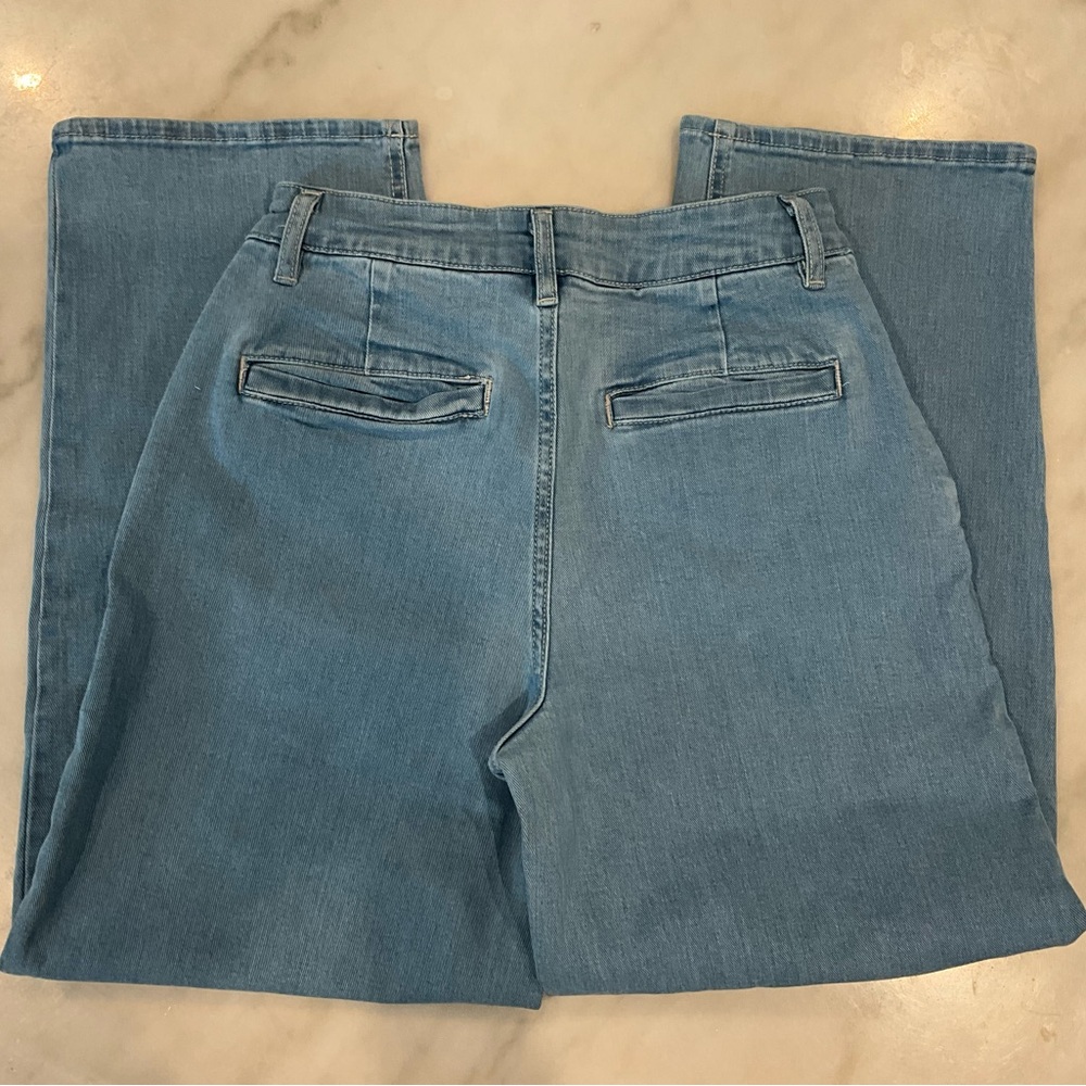 Oak + Fort Denim In Light Blue View 2
